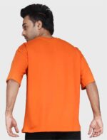 Orange casual T-shirt