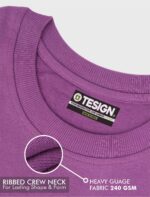 Purple Casual T-shirt